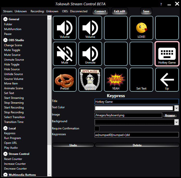 Tokavuh Stream Control screenshot 5