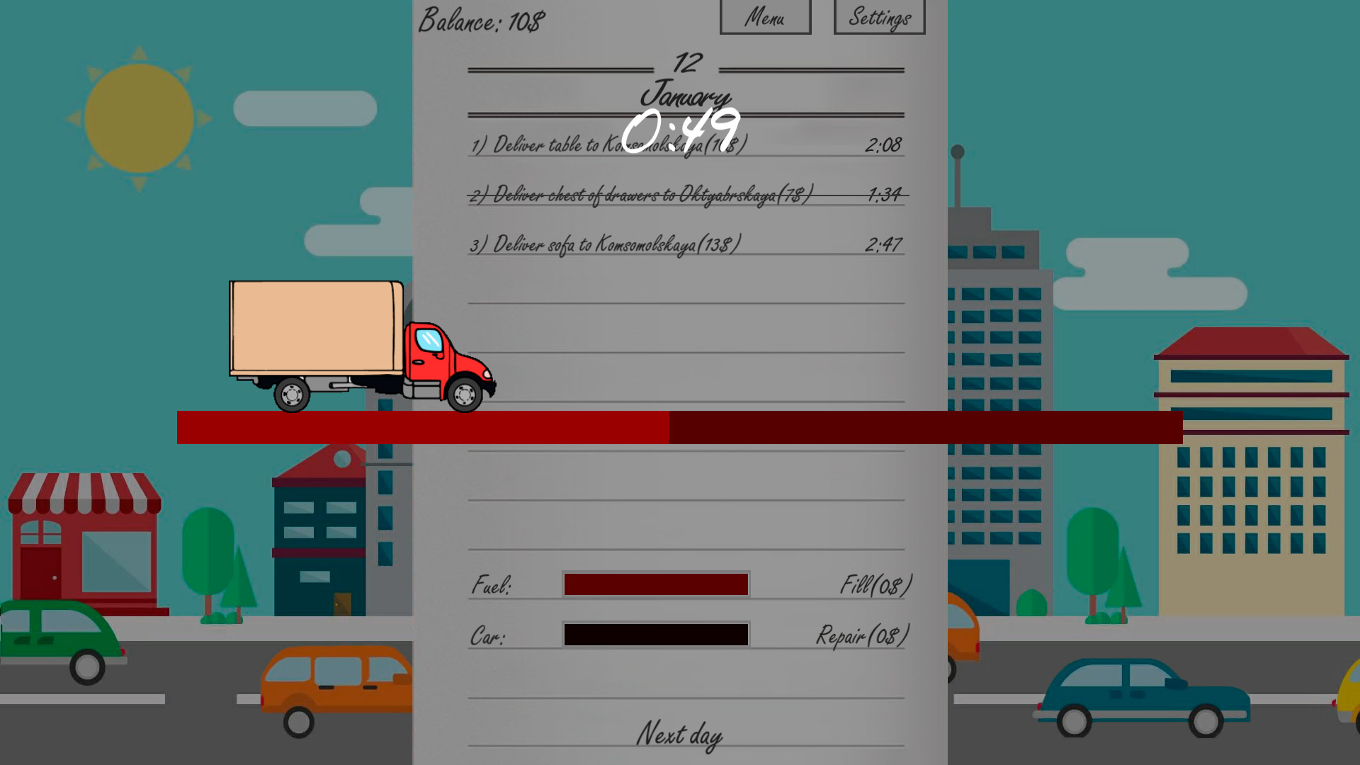 Delivery man simulator screenshot 2