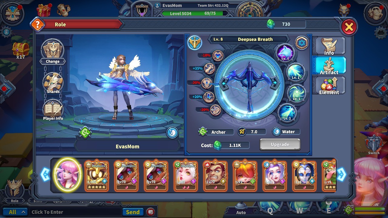 Endless World Idle RPG screenshot 2