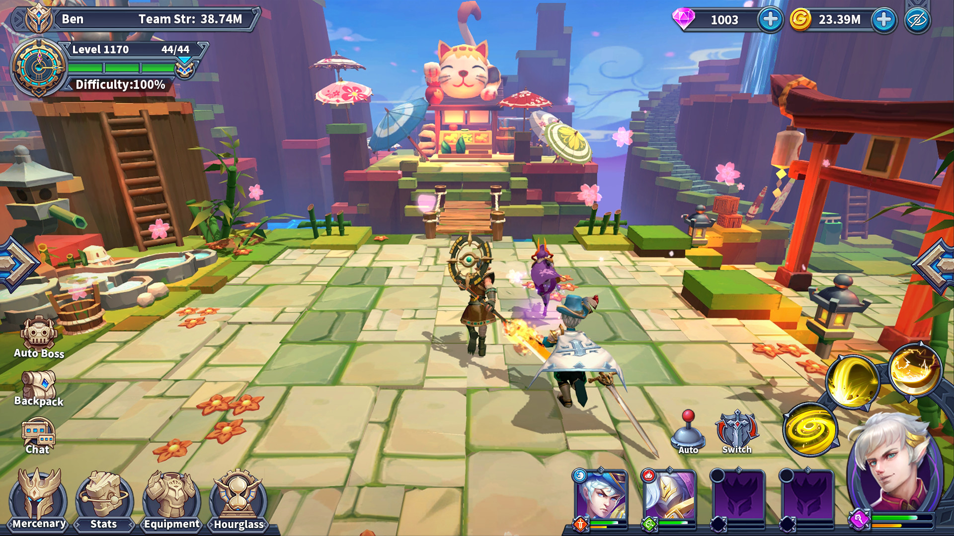Endless World Idle RPG screenshot 1