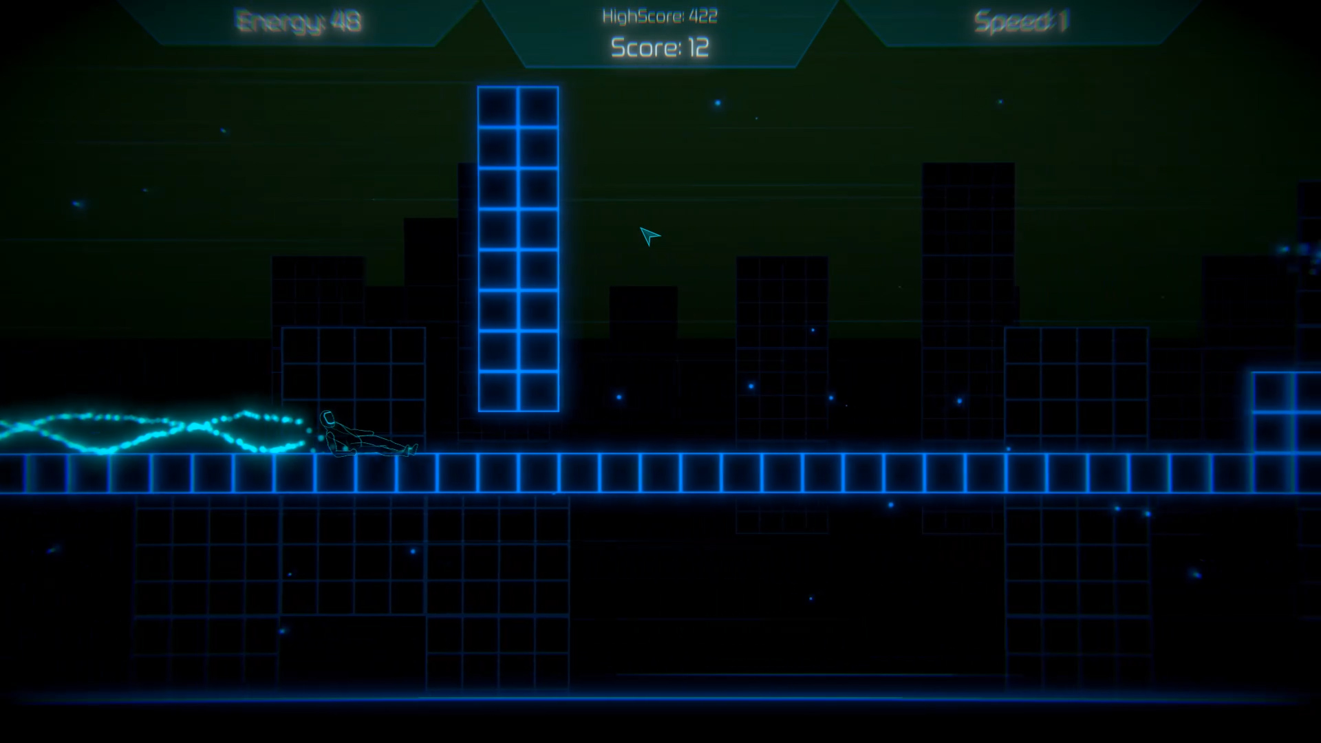 Neon Void Runner screenshot 2