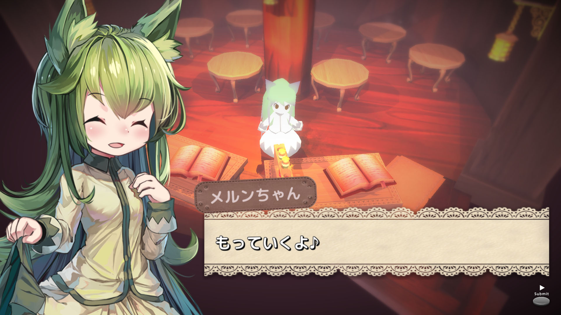メルヘンフォーレスト メルンちゃんと森の贈り物 アクリルスタンド ポストカード メルヘンフォーレスト～メルンちゃんと森の贈り物～』メルン