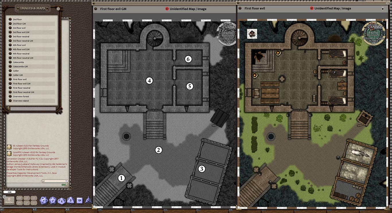 Fantasy Grounds - Magicians Tower (Map Pack) screenshot 4