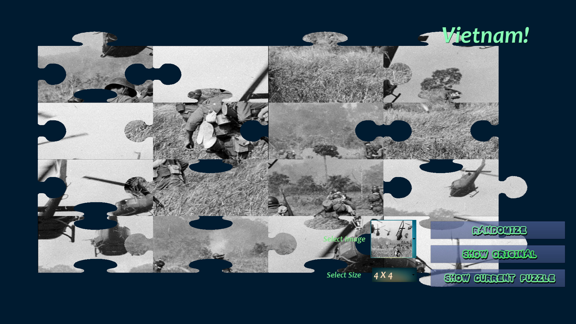 Vietnam War PuZZles screenshot 1