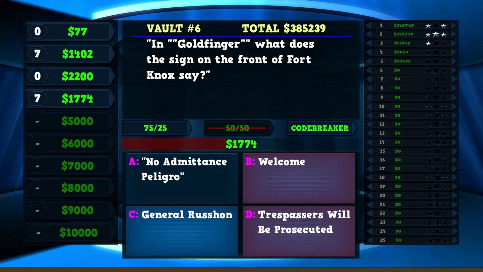 Trivia Vault: Movie Trivia screenshot 3