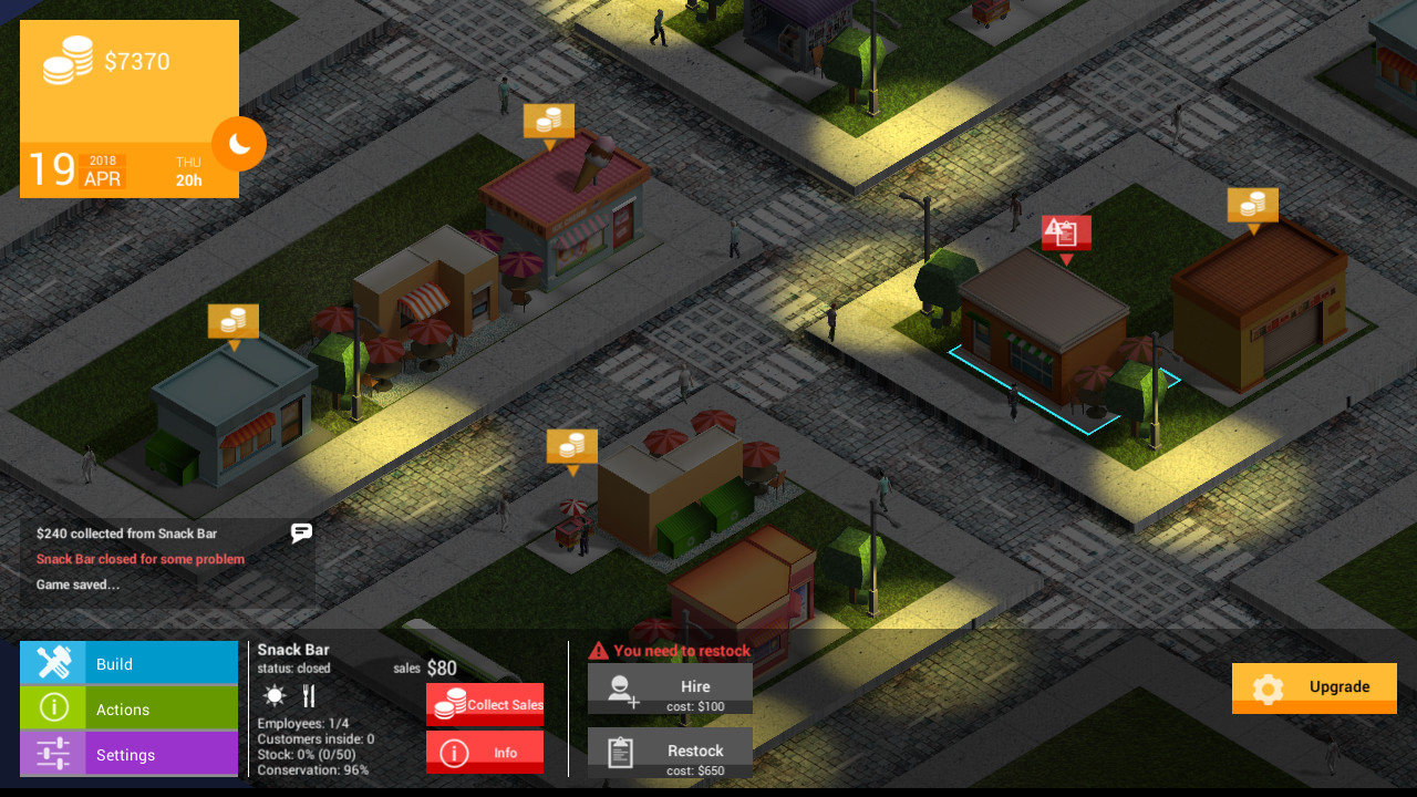 Commanager Tycoon screenshot 1