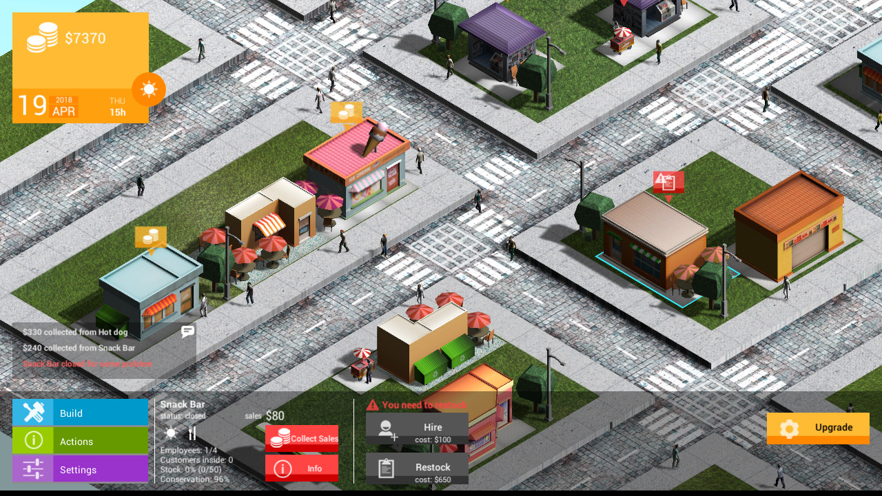 Commanager Tycoon screenshot 3