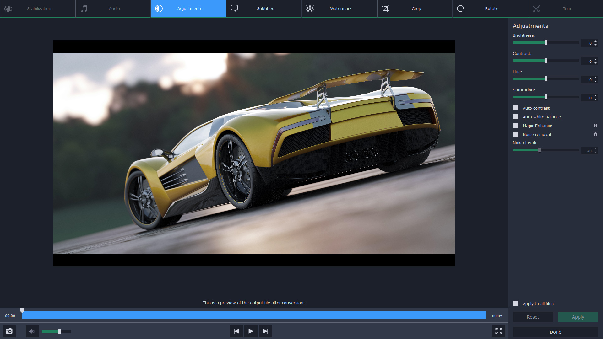 Movavi Video Converter Premium screenshot 1