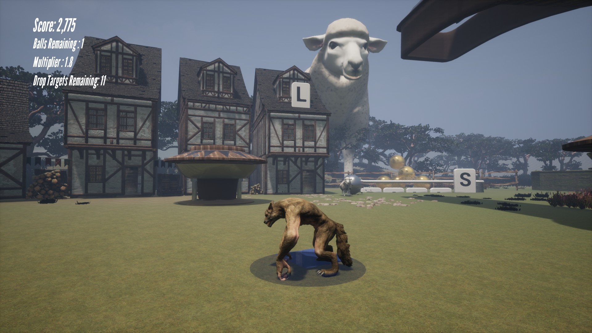 Wolf Balls: The Game screenshot 1