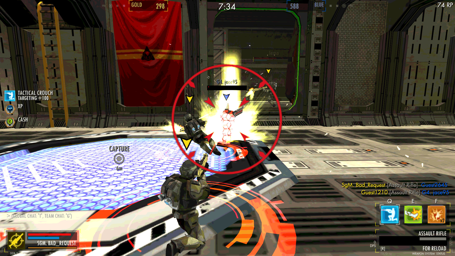 Freefall Tournament screenshot 1