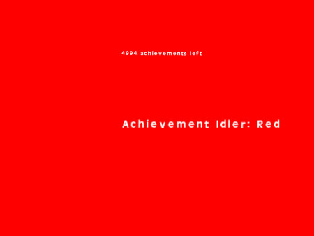 Achievement Idler: Red screenshot