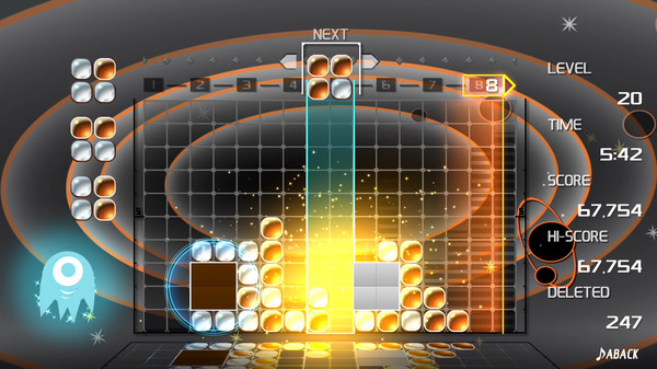 LUMINES REMASTERED screenshot