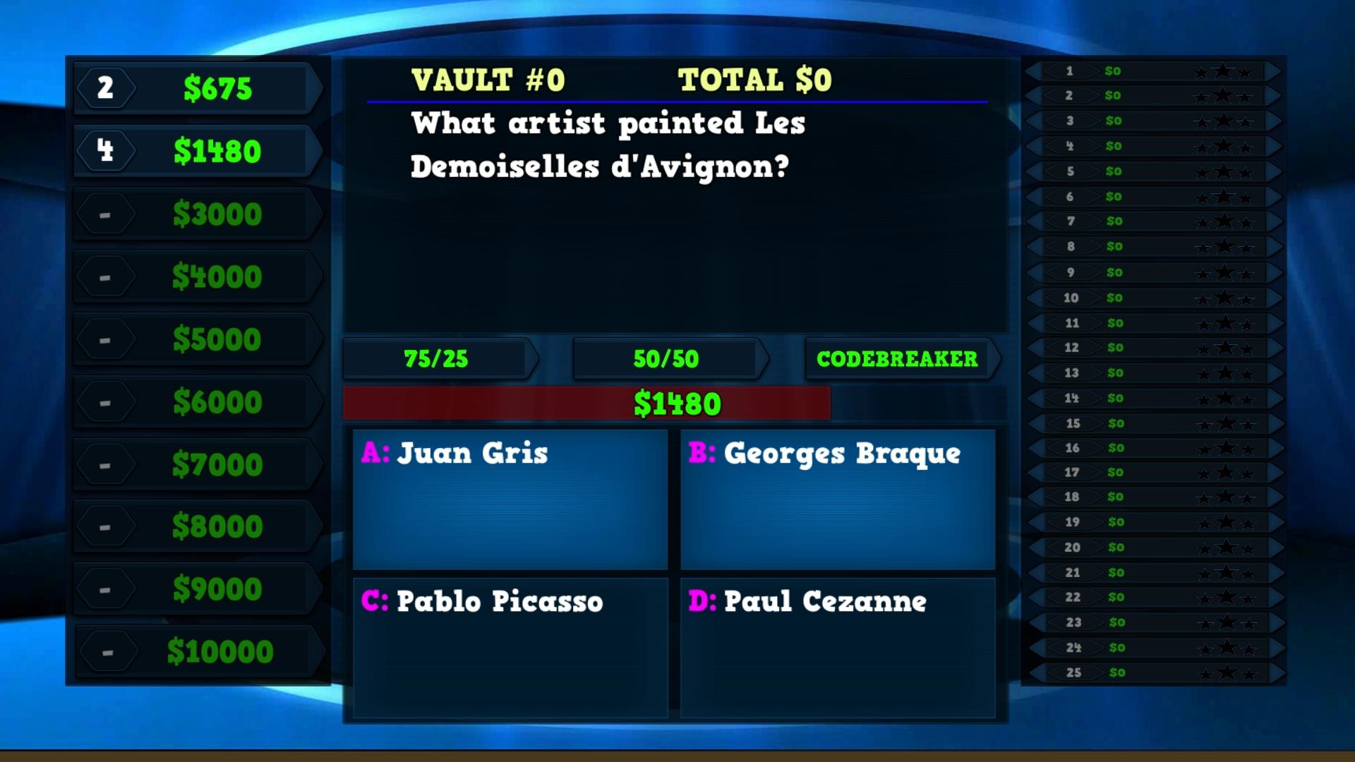Trivia Vault: Art Trivia screenshot 1