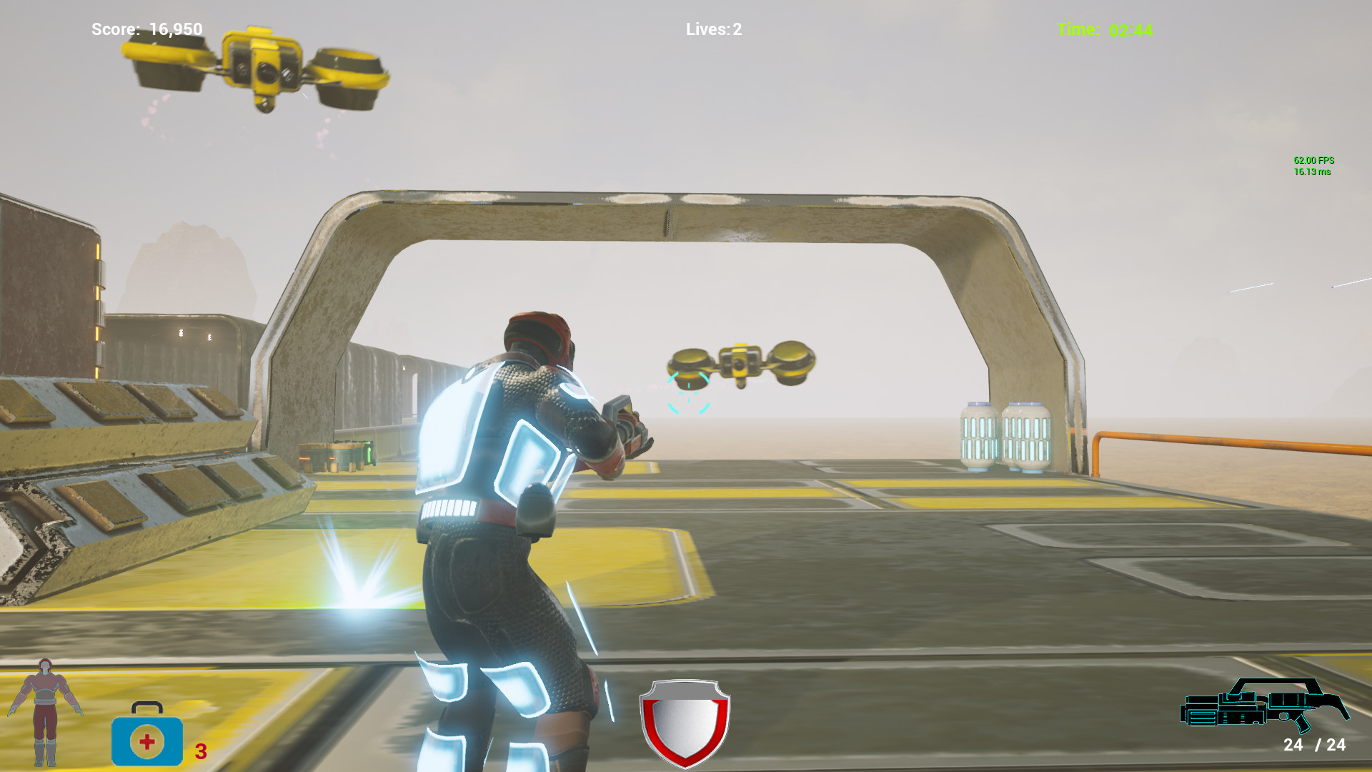 Omega Commando screenshot 1