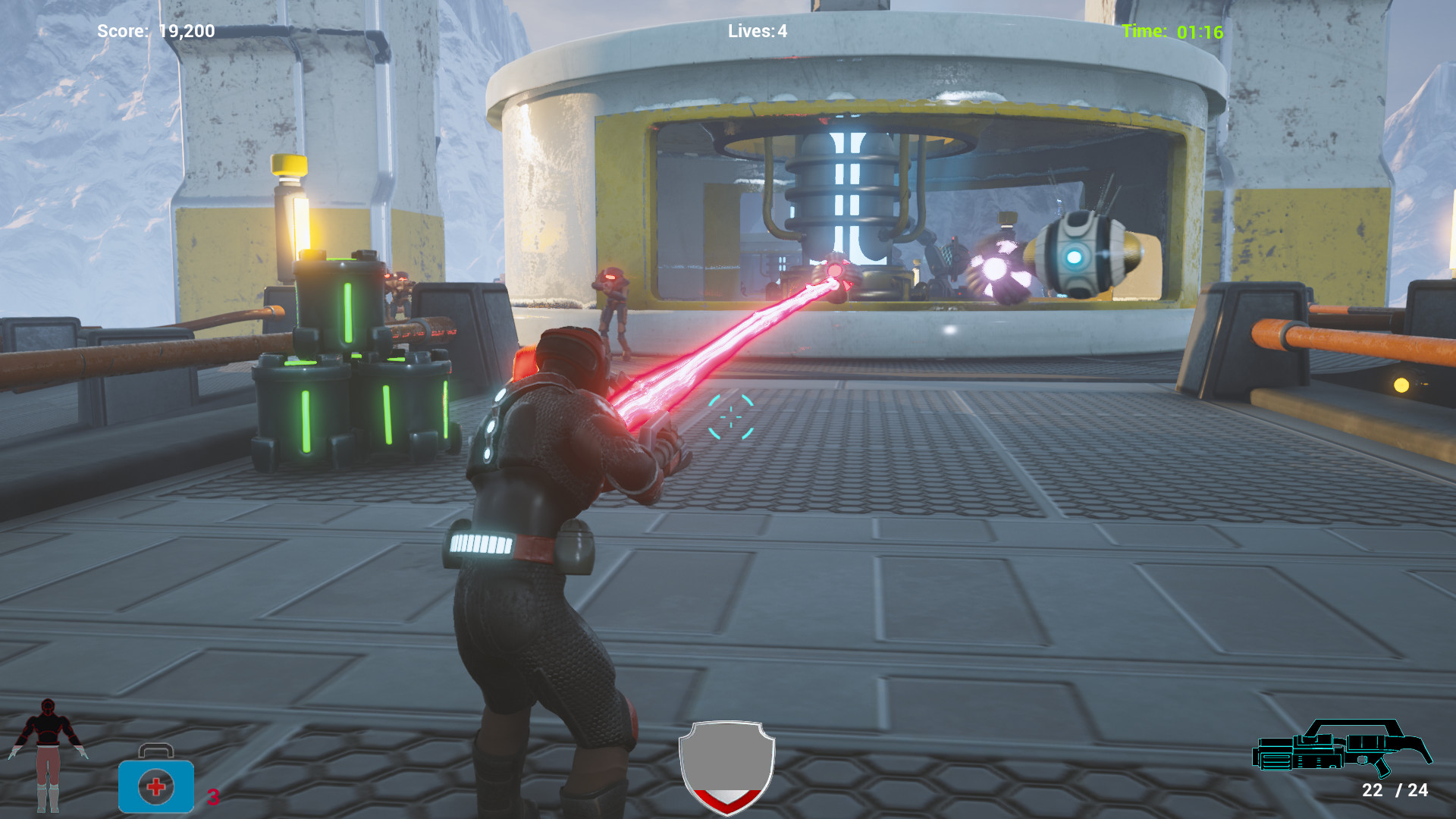 Omega Commando screenshot 2
