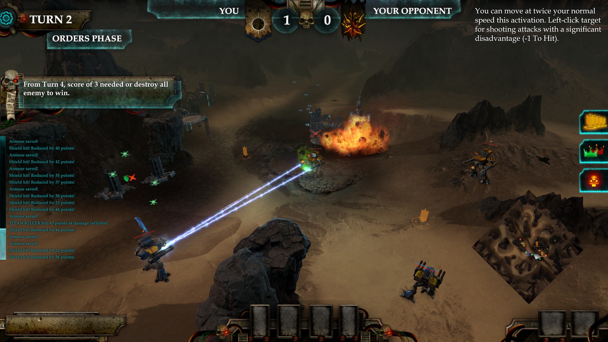 Adeptus Titanicus: Dominus screenshot 4