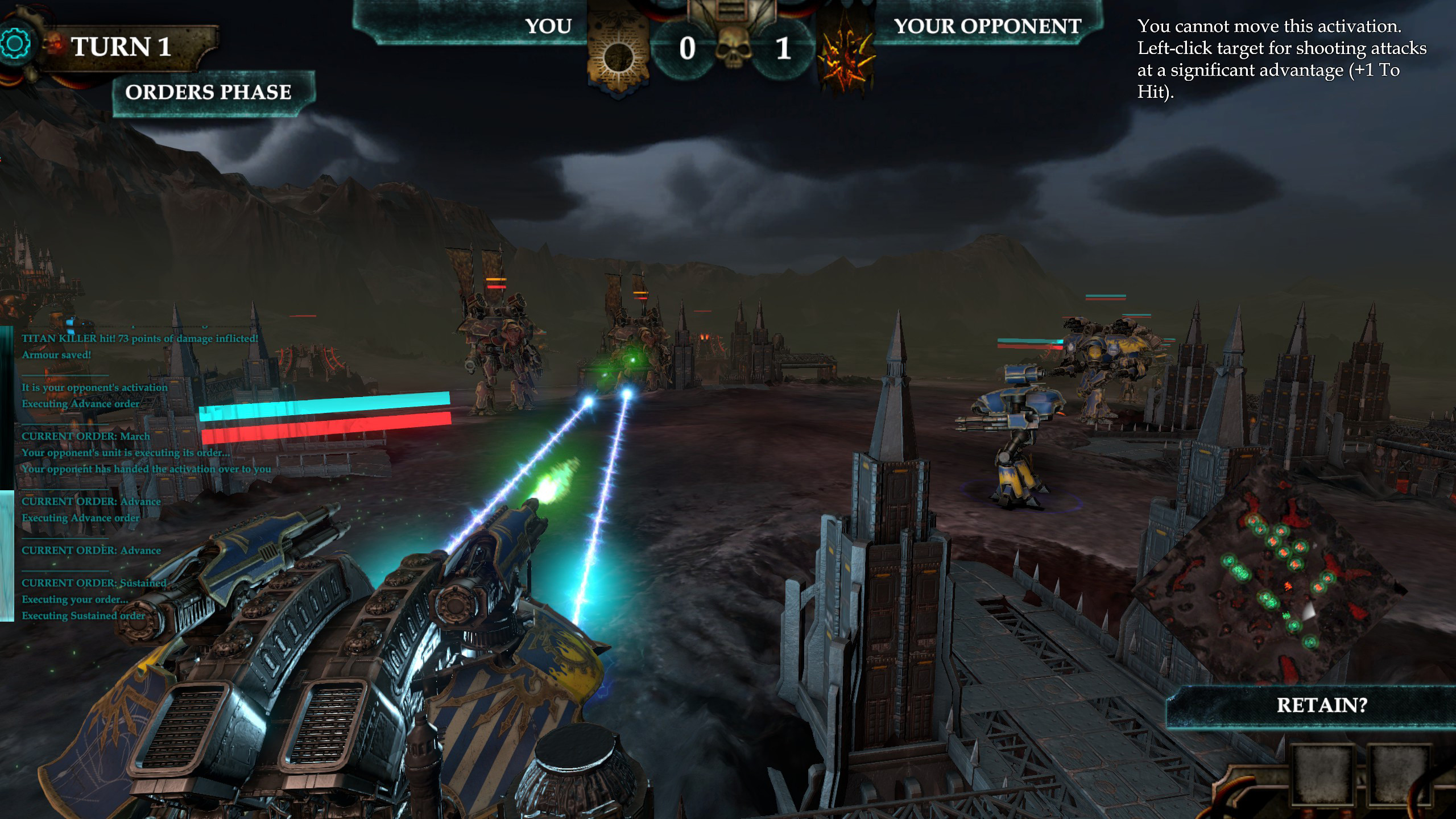 Adeptus Titanicus: Dominus screenshot 2