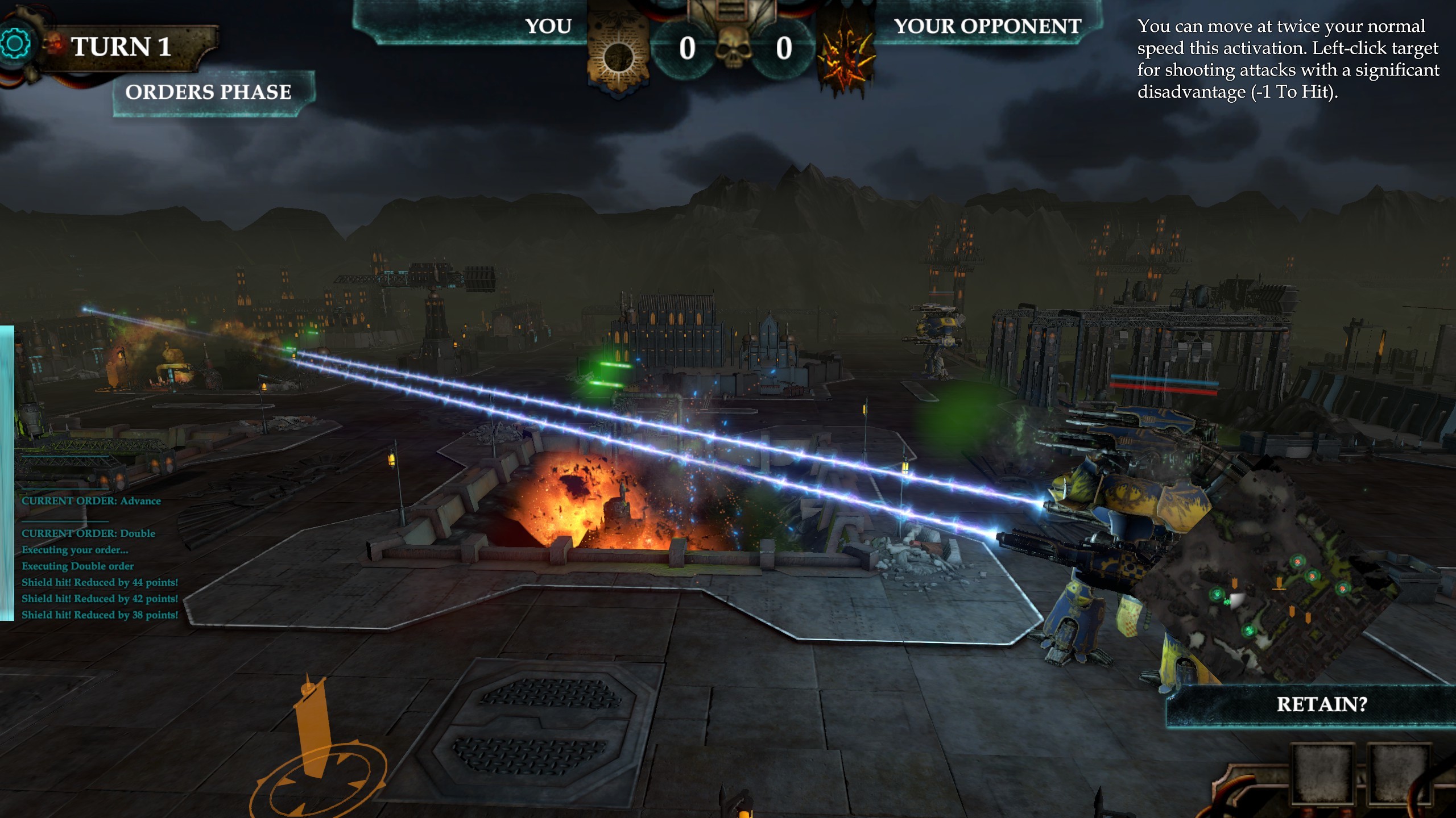 Adeptus Titanicus: Dominus screenshot 1