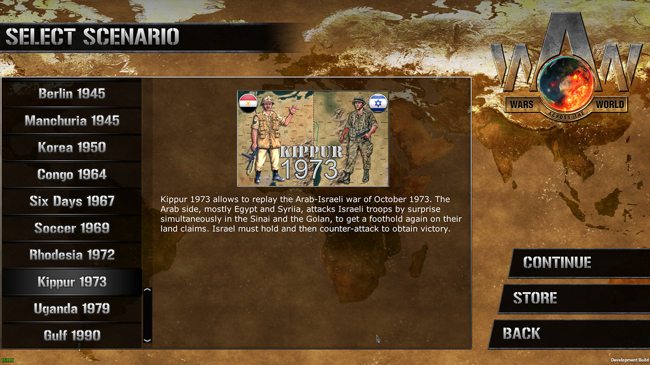 Wars Across The World: Kippur 1973 screenshot 1