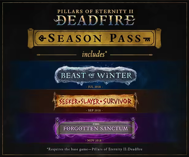 Pillars of Eternity II: Deadfire Season Pass thumbnail