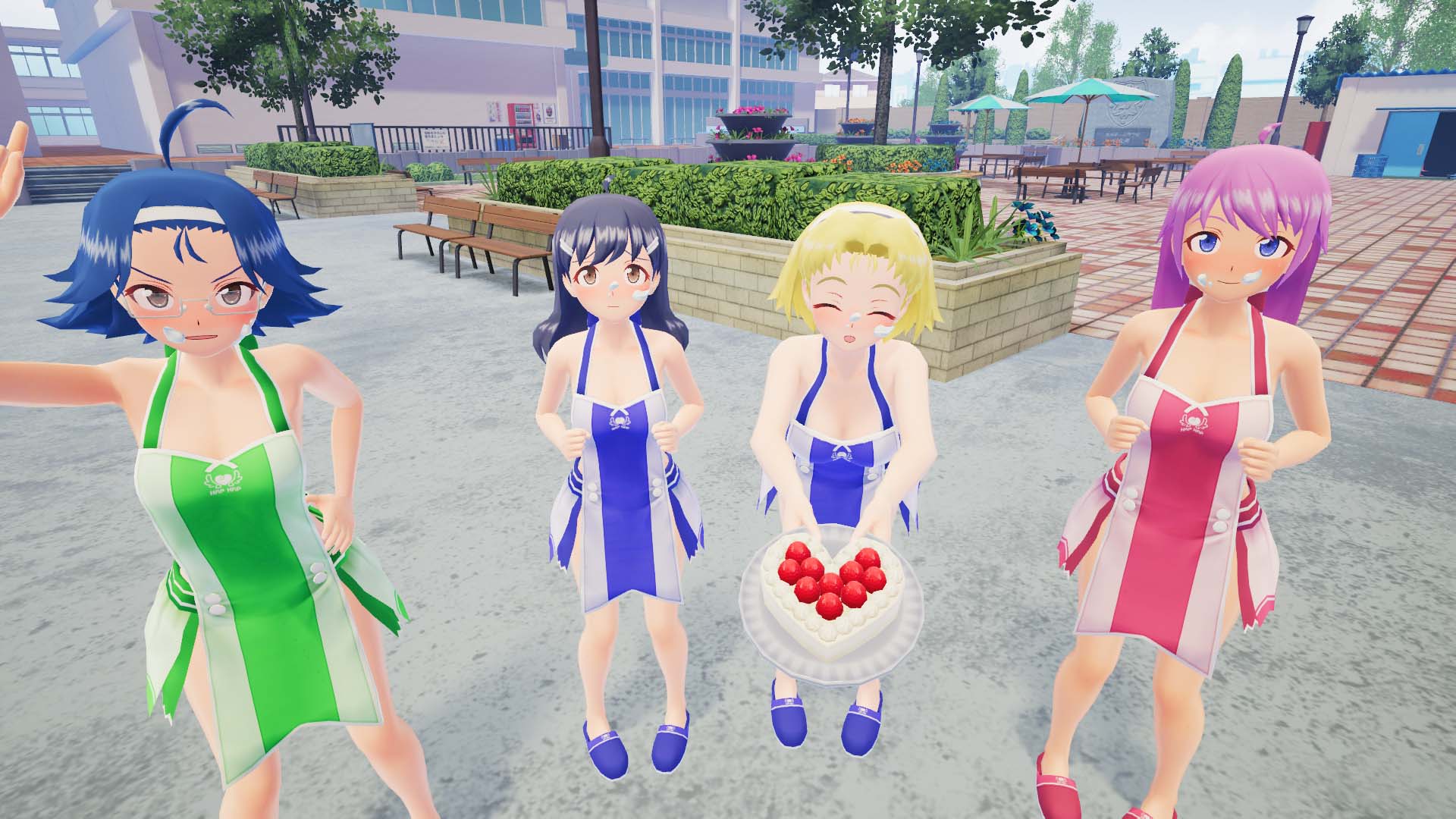 Gal*Gun 2 - Risque Apron screenshot 2