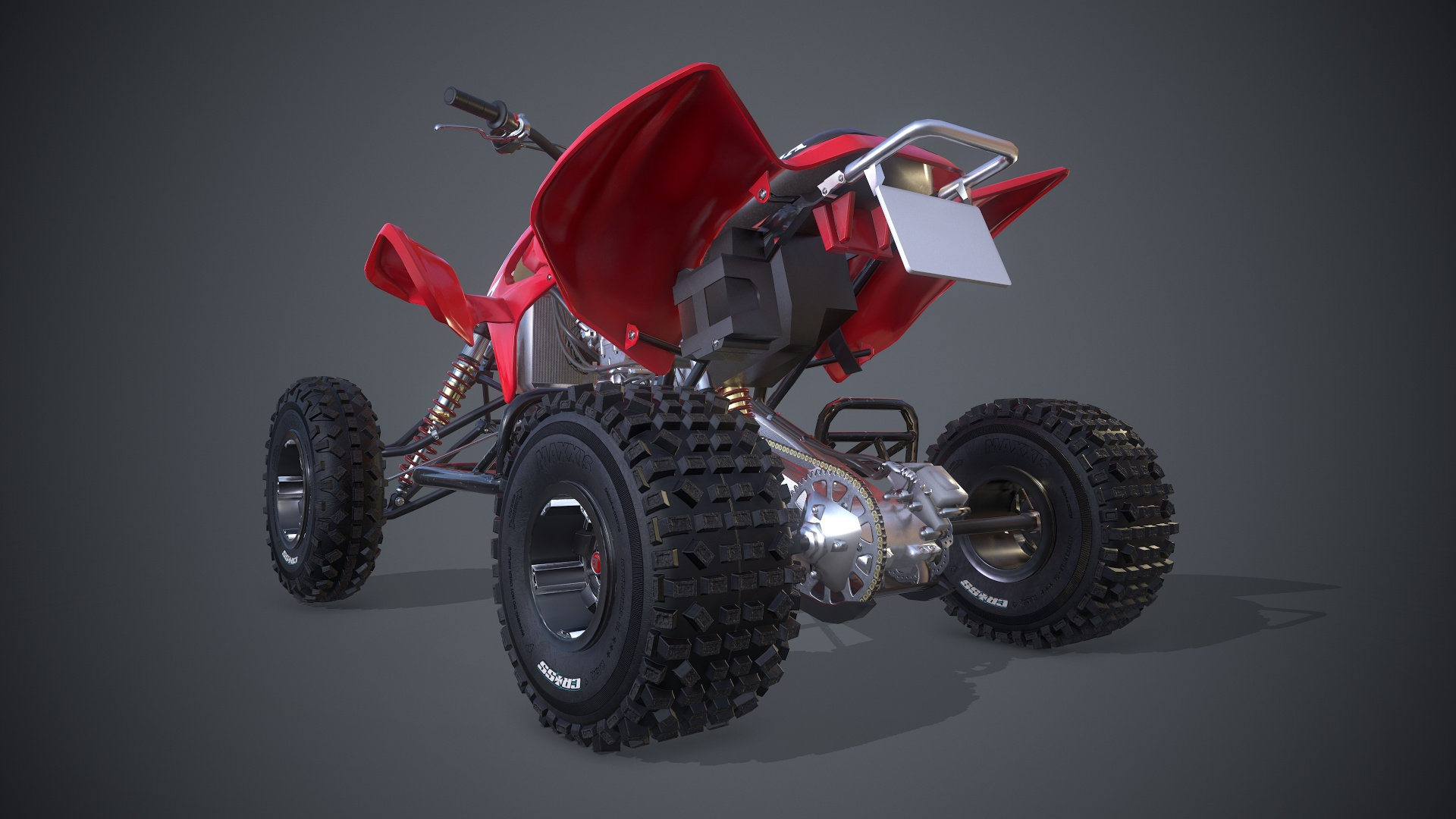 MX vs ATV All Out - 2011 Honda TRX450R screenshot 2