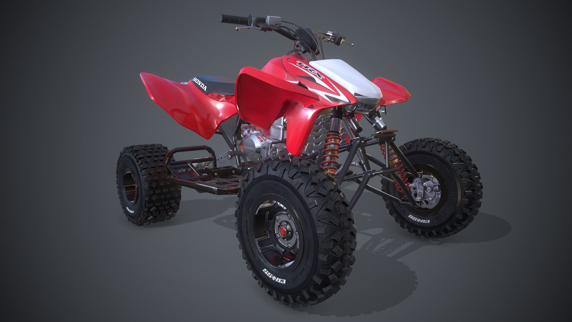 MX vs ATV All Out - 2011 Honda TRX450R screenshot 1