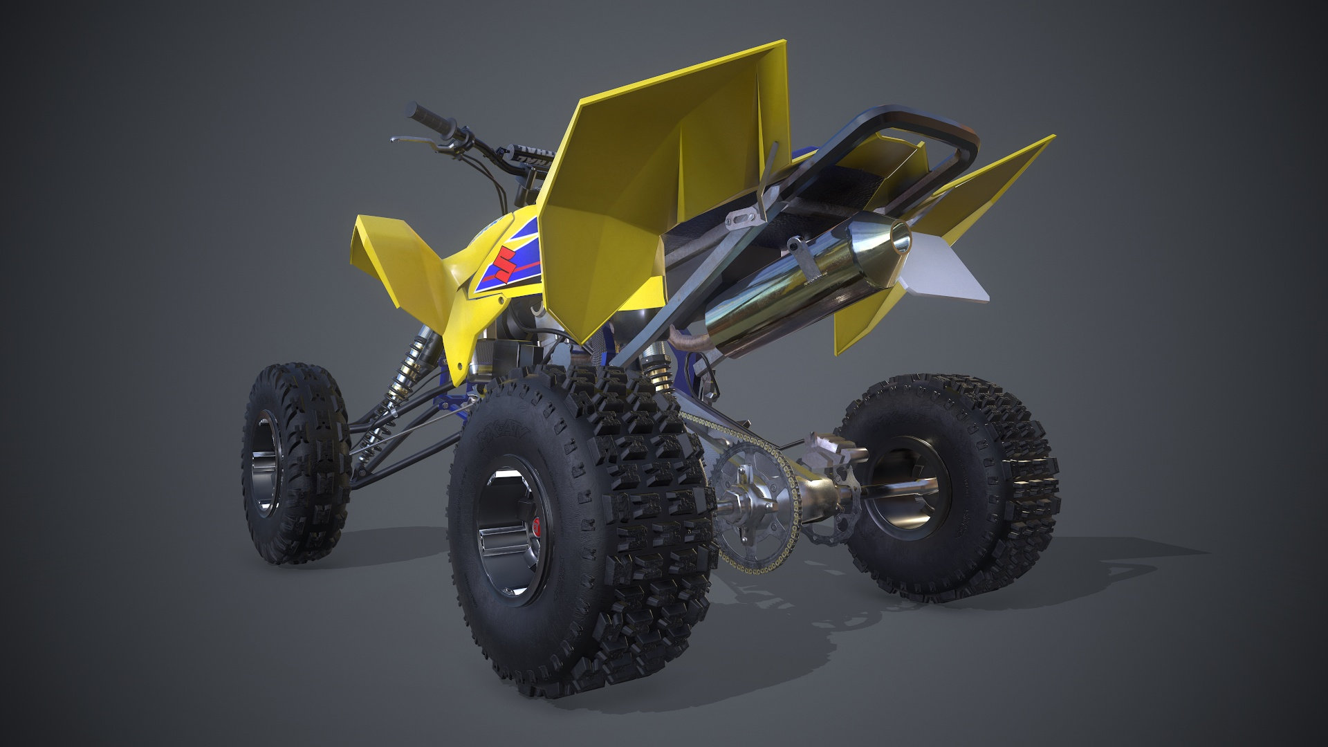 MX vs ATV All Out - 2011 Suzuki LT-R450 screenshot 2