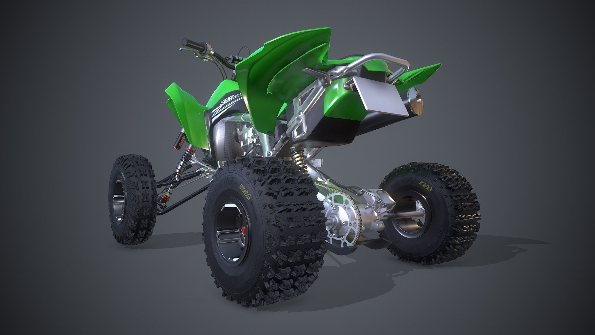 MX vs ATV All Out - 2011 Kawasaki KFX450R screenshot 2