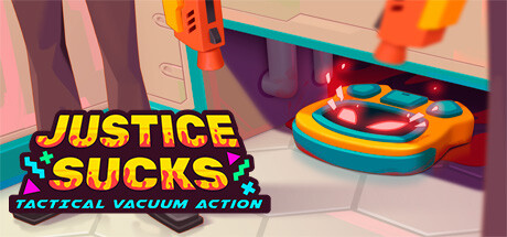 JUSTICE SUCKS: Tactical Vacuum Action — Steam header