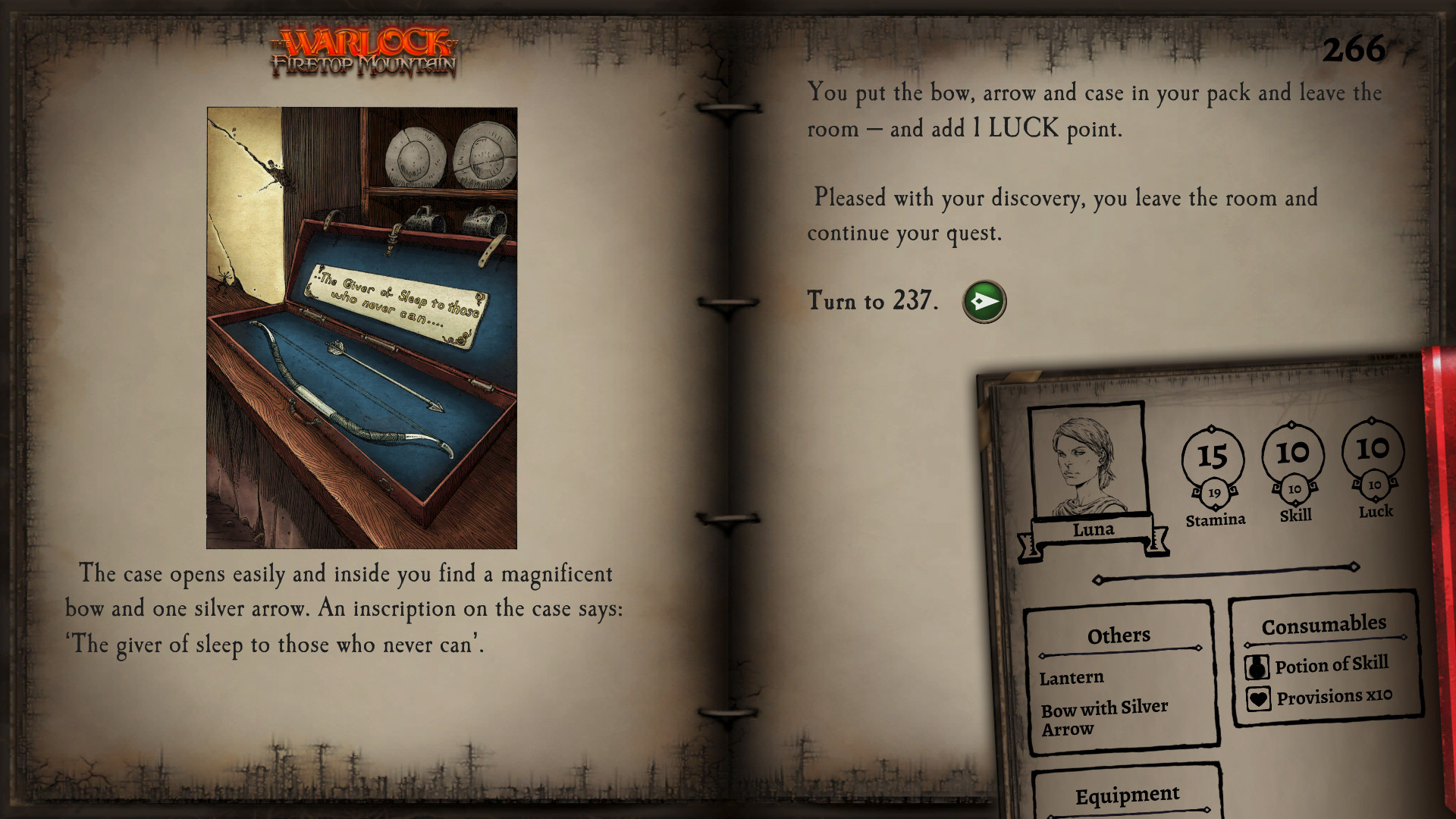 The Warlock of Firetop Mountain screenshot 4