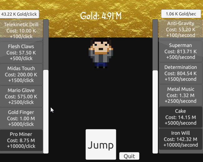 Jumping Man Mine screenshot 1