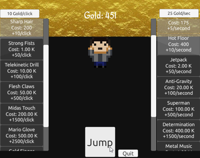 Jumping Man Mine screenshot 4