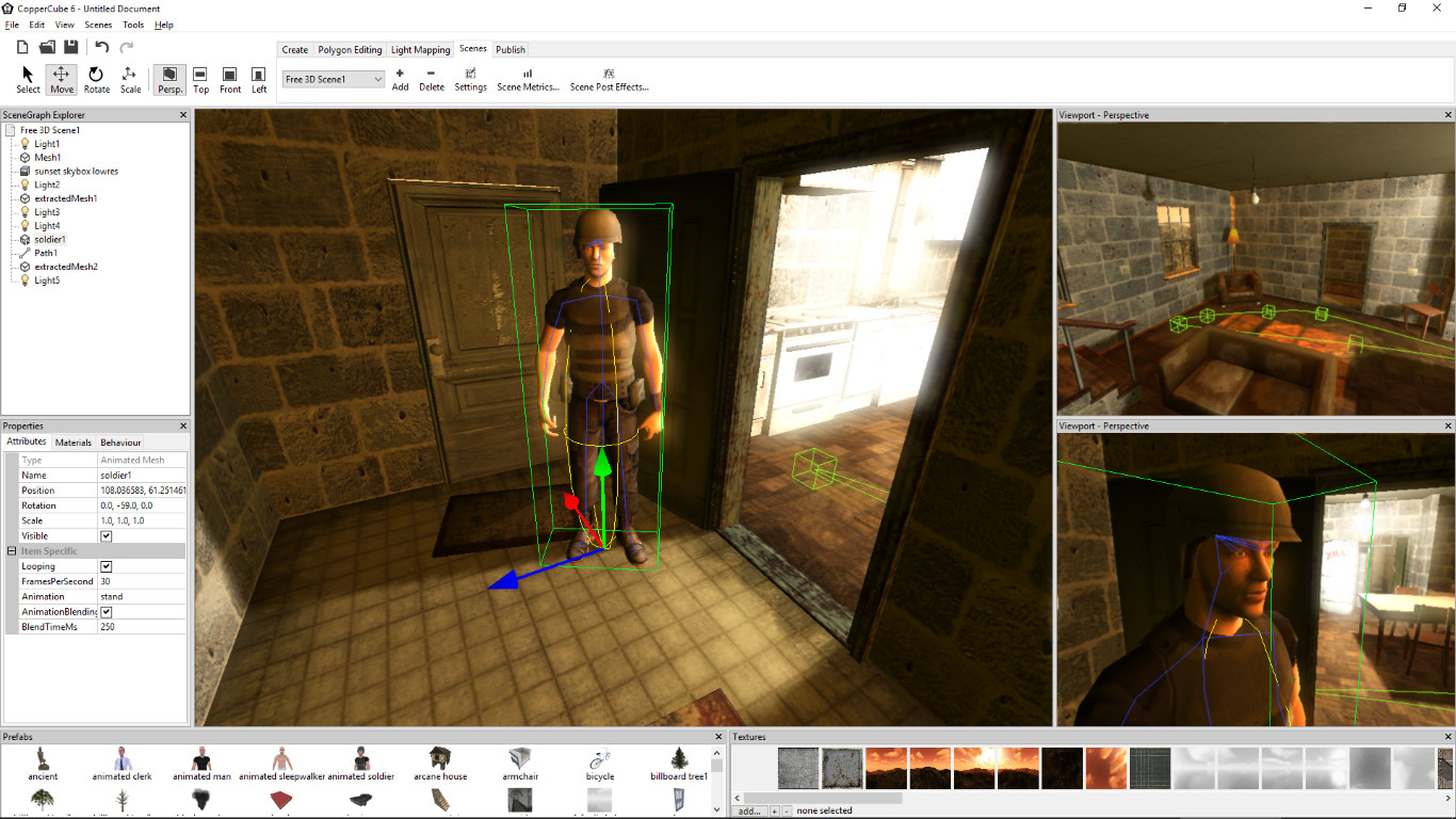 CopperCube 6 Studio Edition screenshot 2