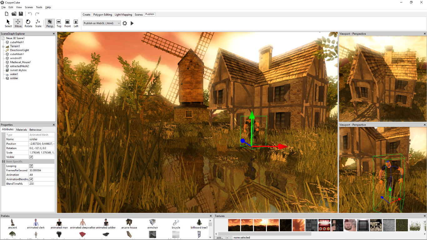 CopperCube 6 Studio Edition screenshot 1