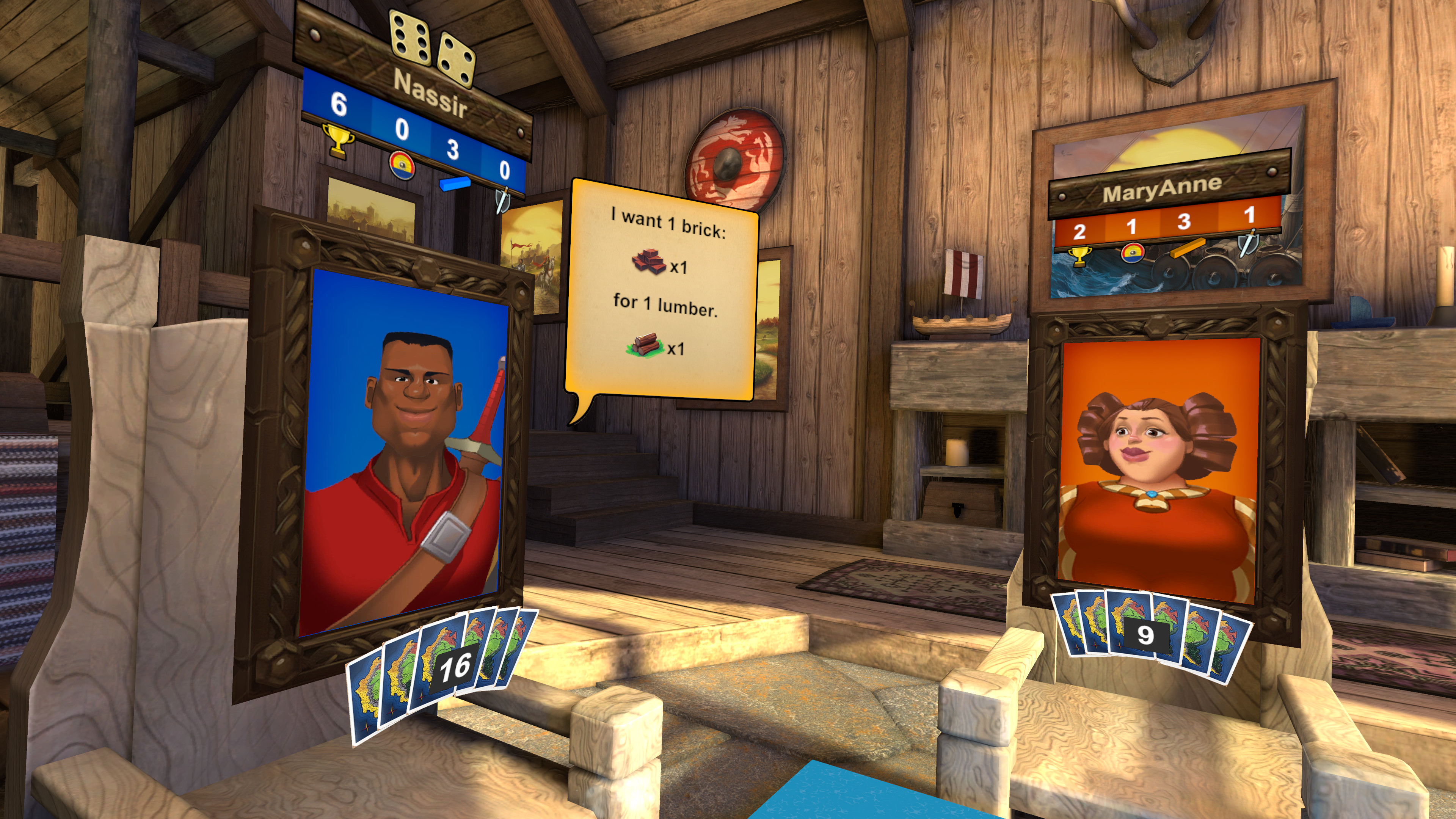 Catan VR screenshot 3