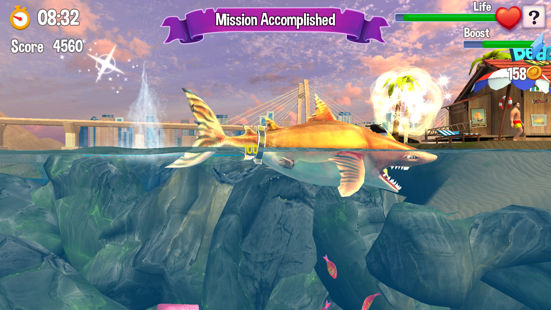 Double Head Shark Attack screenshot 4
