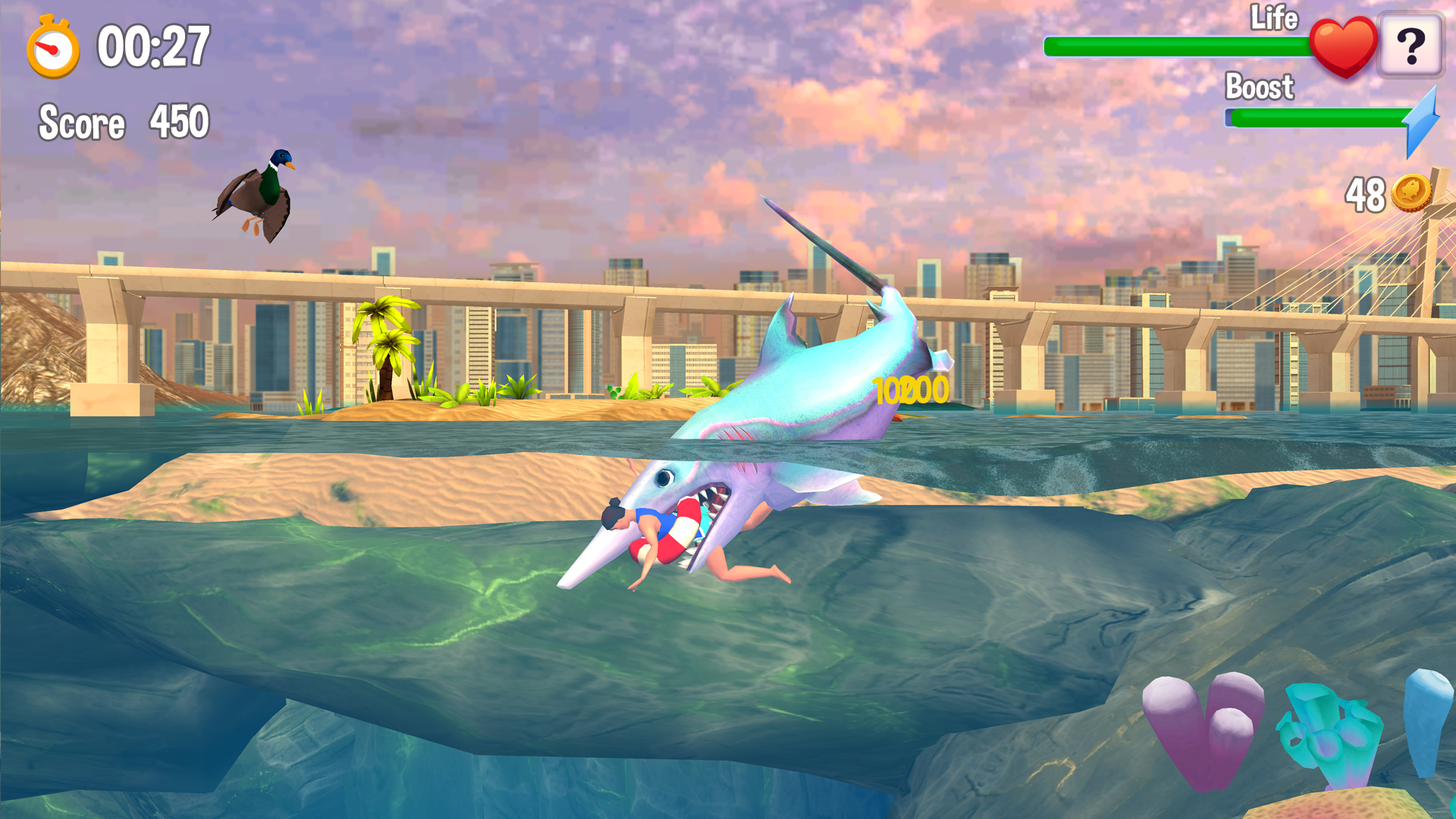 Double Head Shark Attack screenshot 2
