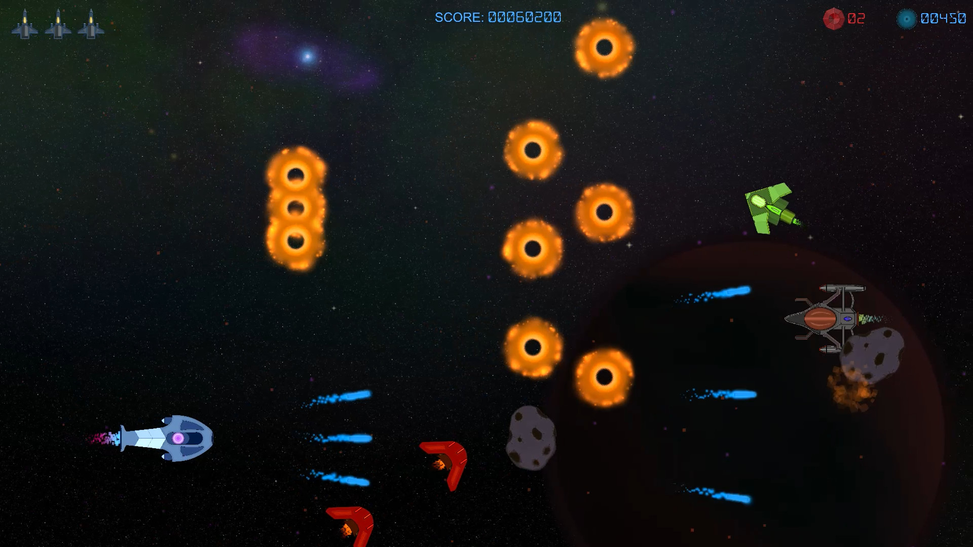 Cosmic collapse screenshot 1