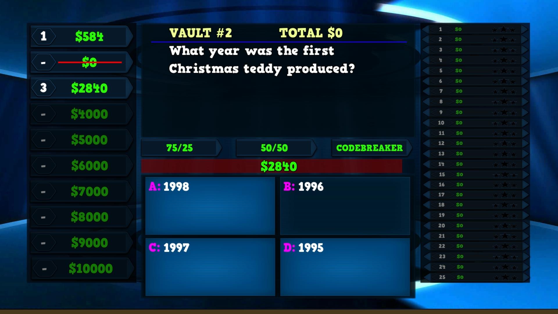 Trivia Vault: Toy Trivia screenshot 1
