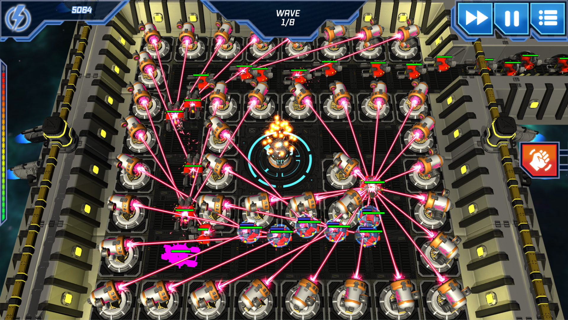 Module TD. Sci-Fi Tower Defense screenshot 1