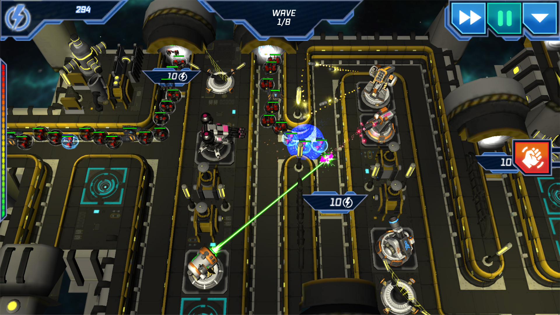 Module TD. Sci-Fi Tower Defense screenshot 7