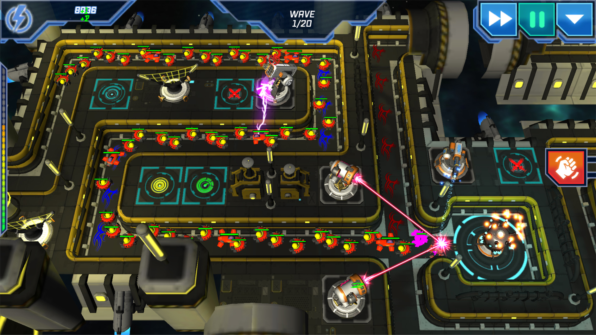 Module TD. Sci-Fi Tower Defense screenshot 4