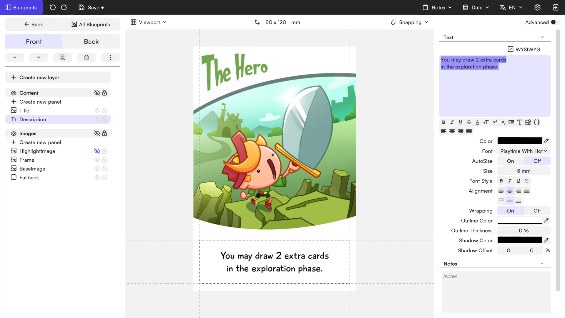 Tabletop Creator Pro screenshot 1