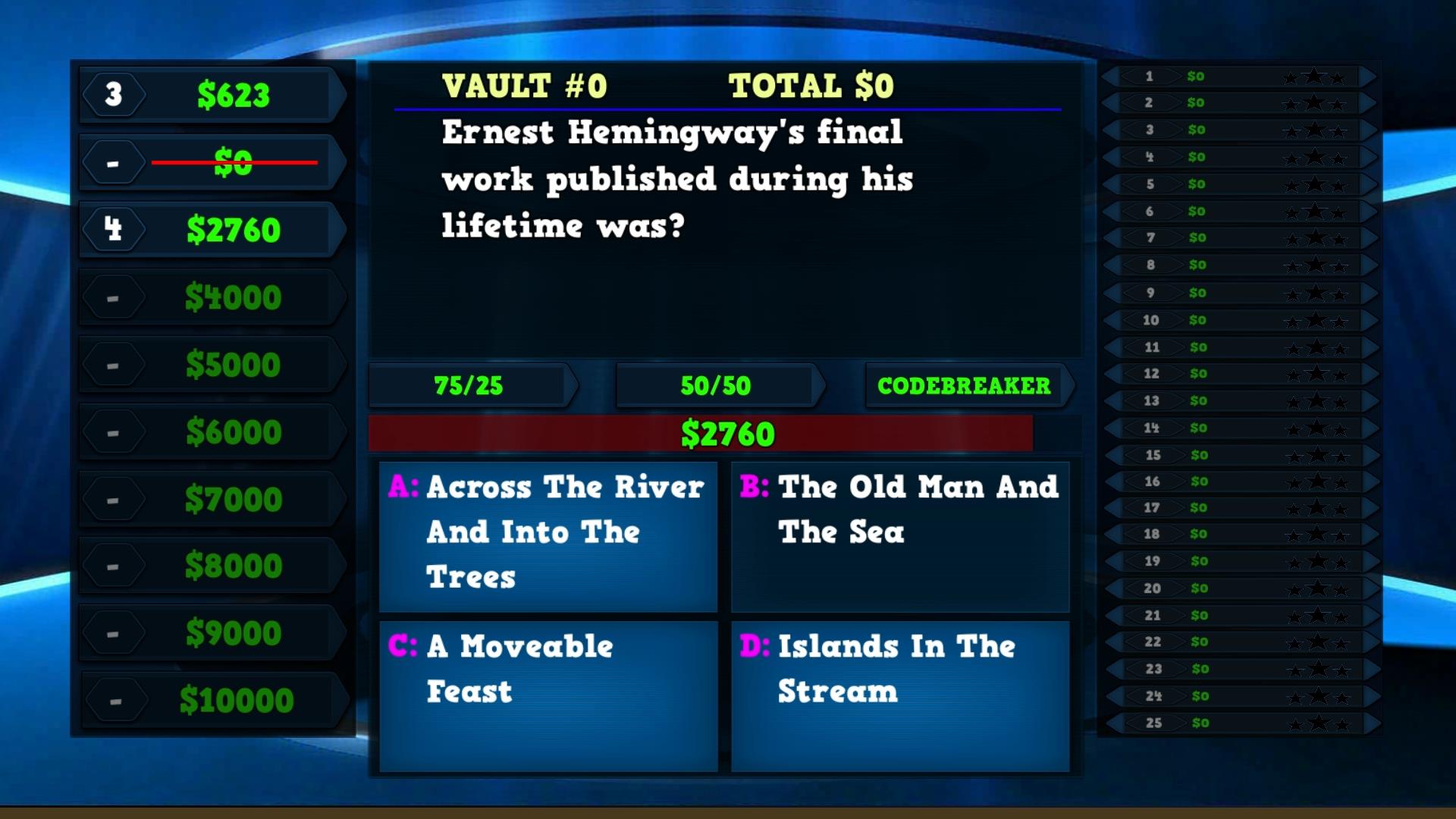 Trivia Vault: Literature Trivia screenshot 3