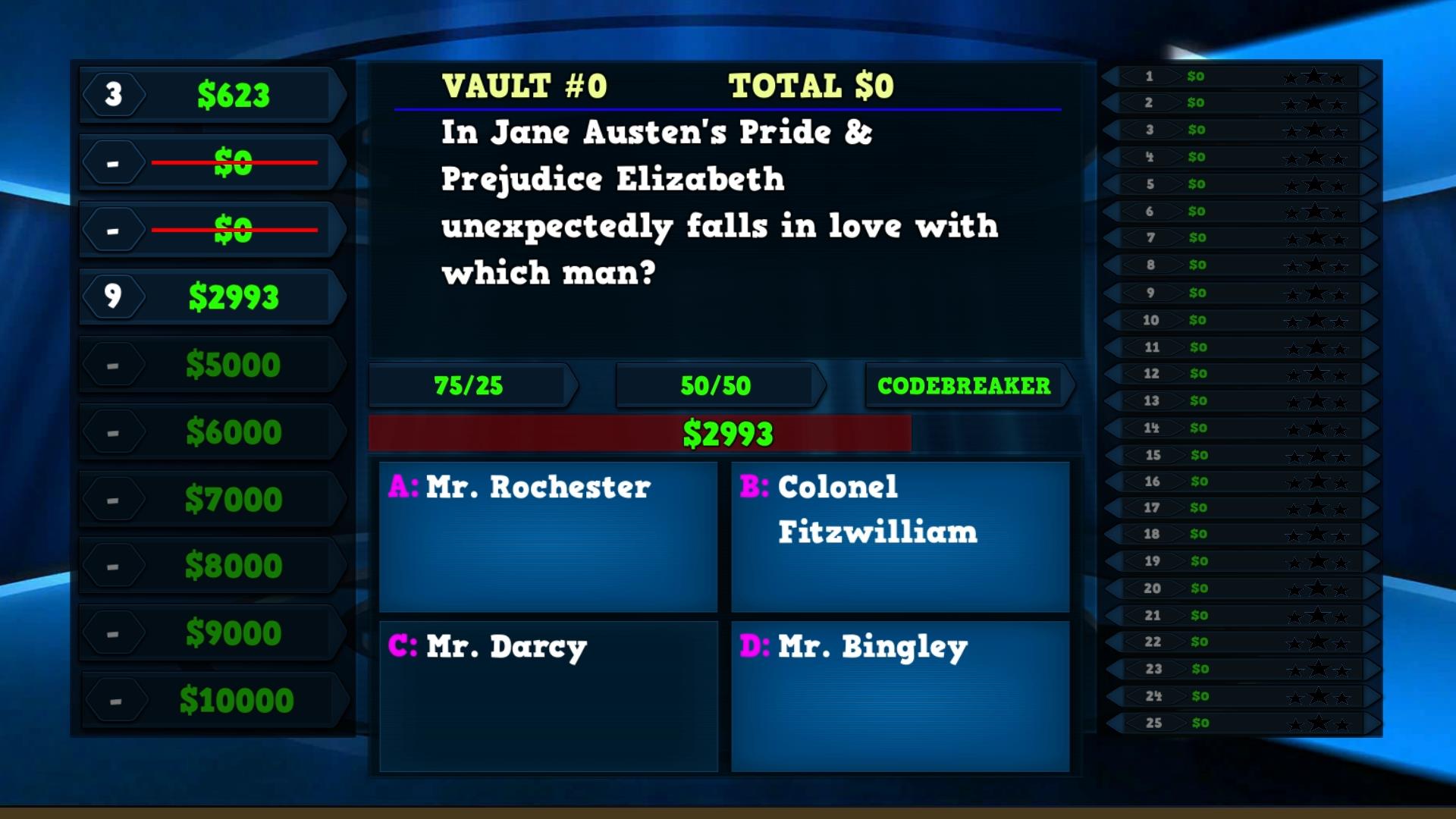 Trivia Vault: Literature Trivia screenshot 1