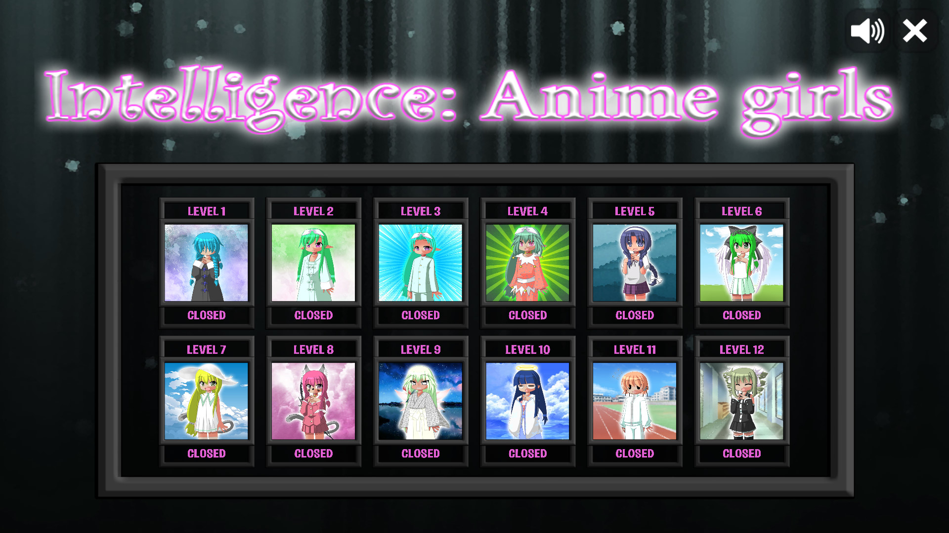 Intelligence: Anime girls screenshot 6