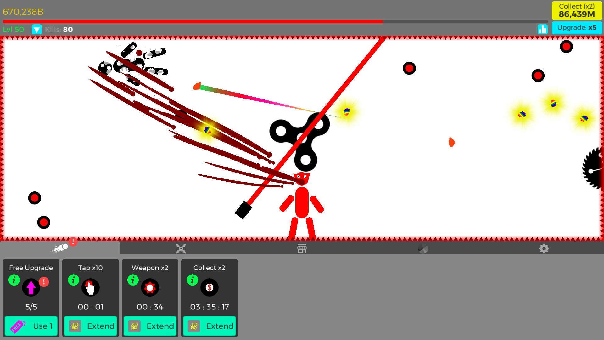 Beat Stickman: Infinity Clones screenshot 11