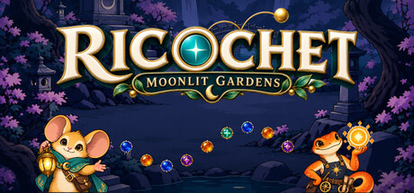 Ricochet: Moonlit Gardens — Steam header