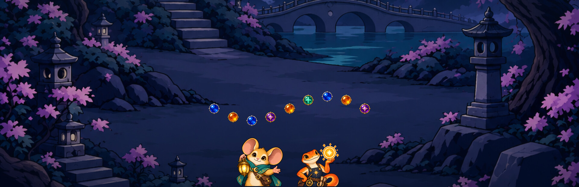 Ricochet: Moonlit Gardens